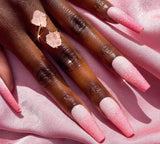 Double The Attention Rose Quartz Ring