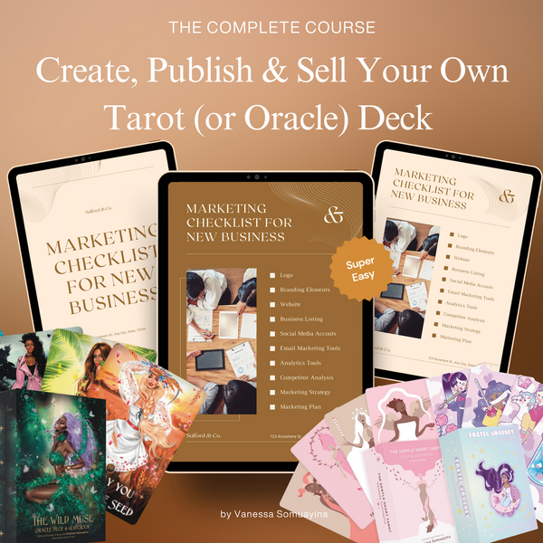 Create, Publish & Sell Your Own Tarot (or Oracle) Deck